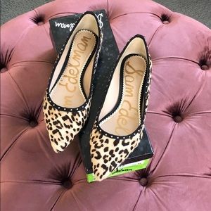 Sam Edelman Leopard Flats